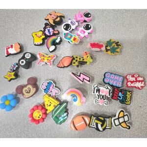 Mixed Characters Shoe Charms 31 Pieces NWOTS